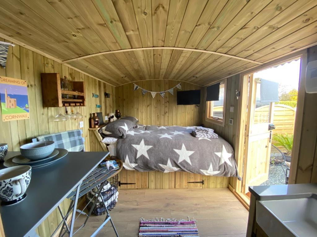 Stargazy Shepherds Hut St Ives  Bagian luar foto